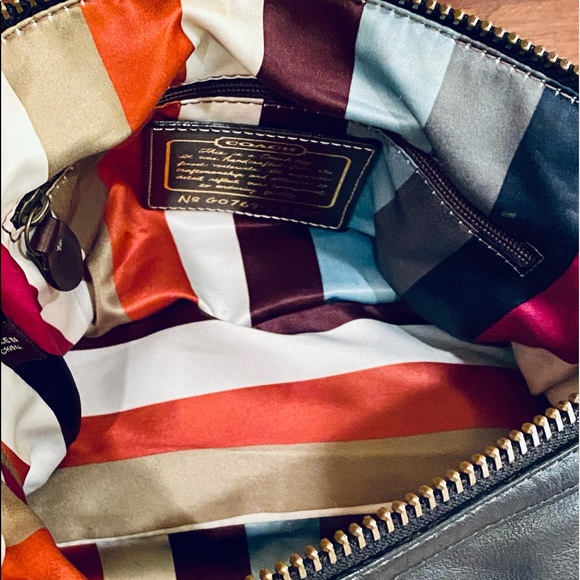 SOLD🌟2xHP🌟Coach Legacy 65th Anniversary Black Vachetta Leather Bag - Picture 8 of 16